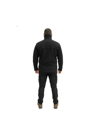 Mysia Outdoor Siyah Orman Desen Soft Shell Taktik Polar Mont Avcı 7 Cep Çok Renkli