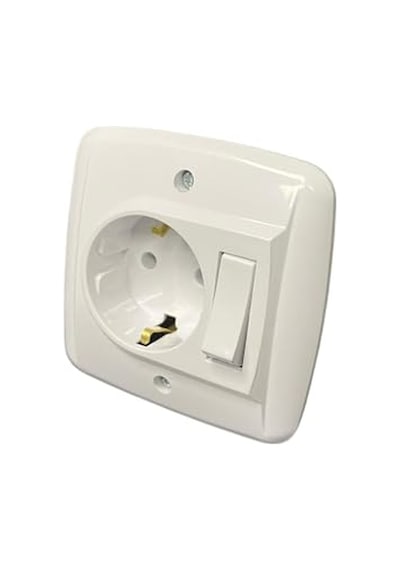 De-pa Banyo Dolabı Mobilya Anahtarlı Topraklı Prizi 81301 Diğer