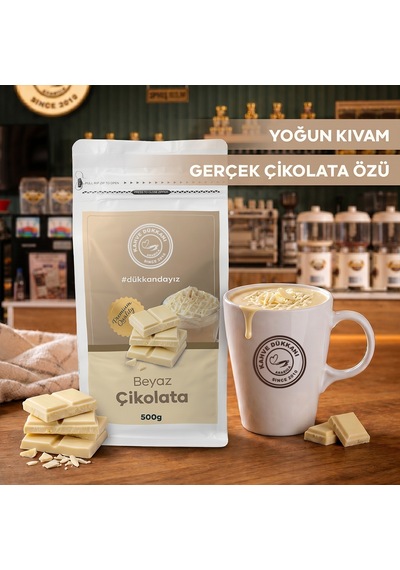 Beyaz Çikolata Tozu 500gr Hazır