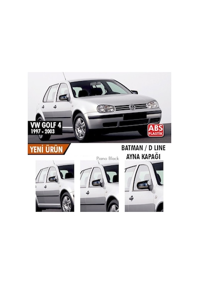 Vw Golf 4 Yarasa Ayna Kapağı Batman Ayna 1997 - 2003