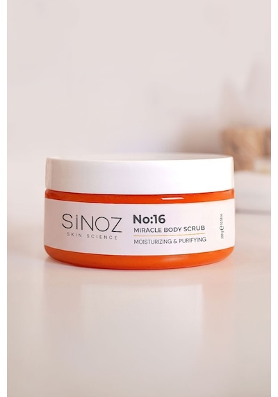 Sinoz No:16 Yoğun Nemlendirici ve Besleyici Vücut Peeling 300 G