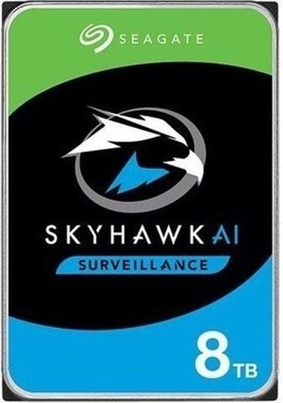 Seagate Skyhawk Aı 8tb 7200rpm 256mb Sata3 St8000ve001 7/24 Hdd