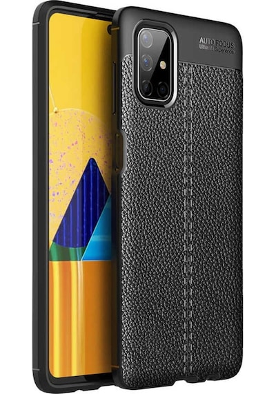 Samsung Galaxy Uyumlu M51 Kilif Deri Tarzi Niss Silikon Case 372811761