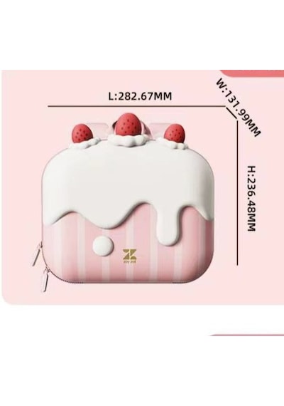 ZoyZoii Delicious Serisi Cream Cake Kreş ve Anaokulu Okul Çantası