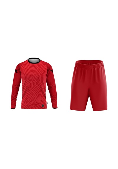 Diadora Elite - Kırmızı Kaleci Forma + Şort Takımı - 1160003ELITE Kırmızı