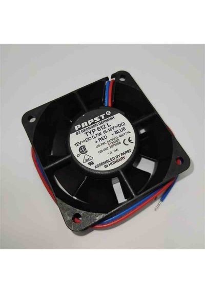 Typ612 L 12v 0.7a 60x60x25 Nonoıse Fan