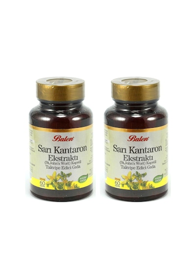 2 Adet Balen Sarı Kantaron Ekstraktı 300 MG (60 Kapsül)