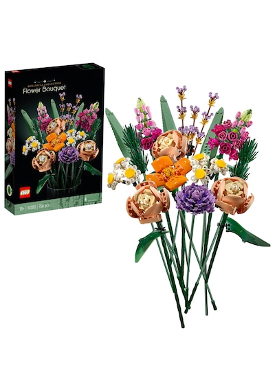 LEGO® Botanicals Çiçek Buketi 10280 – Yetiskinler için Gül, Aslanagzi ve Papatya Içeren Yapay Çiçek Modeli Yapim Seti (756 Parça)