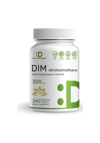 Dım With Black Pepper Extract 300mg, 240 Kapsül Usa Menşei- Dmmedicine'den