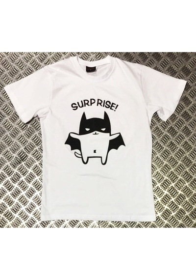 Stoned&Fame Unisex Beyaz Supr Rıse Baskılı T-shirt Beyaz