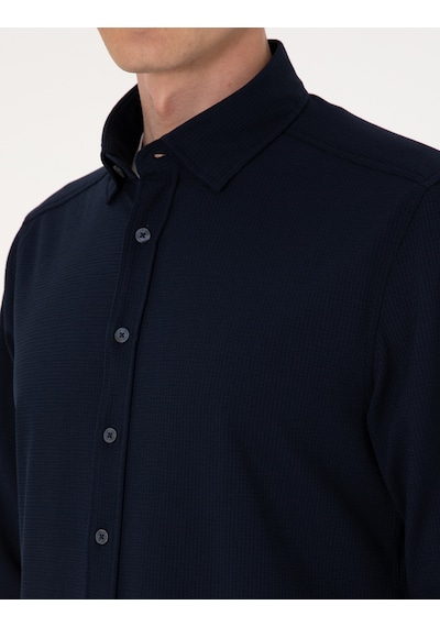 Pierre Cardin Erkek Lacivert Gömlek Desenli 50307162-vr033 Lacivert Pierre Cardin Erkek Lacivert Gömlek Desenli 50307162-vr033 Lacivert