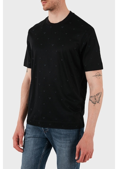Emporio Armani Erkek T Shirt Em001400 Af10017 Fc185 Siyah SIYAH