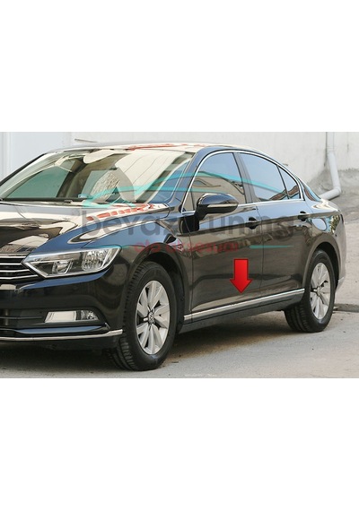 Volkswagen Passat B8 Yan Kapı Çıtası Krom 8 Parça 2015-2016-2017