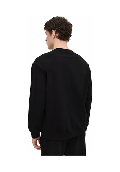 Lumberjack Mb Sn75 C Neck Sw 6fx Siyah Erkek Sweatshirt 000000000102064460 Siyah-Siyah
