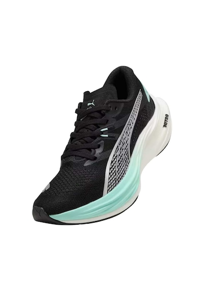 Puma Puma Deviate Nitro 3 Wns Kadın Siyah Yol Koşusu Ayakkabısı 8563 Siyah
