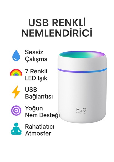 Ultrasonik Hava Oda Koku Ve Nemlendirici