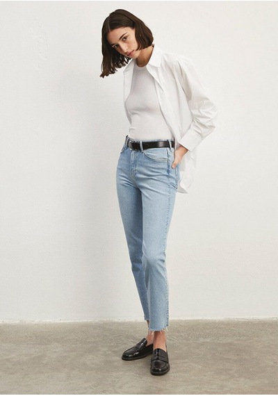 Mavi Kadın New York Bleach Classic Denim 101441-86391 Mavi