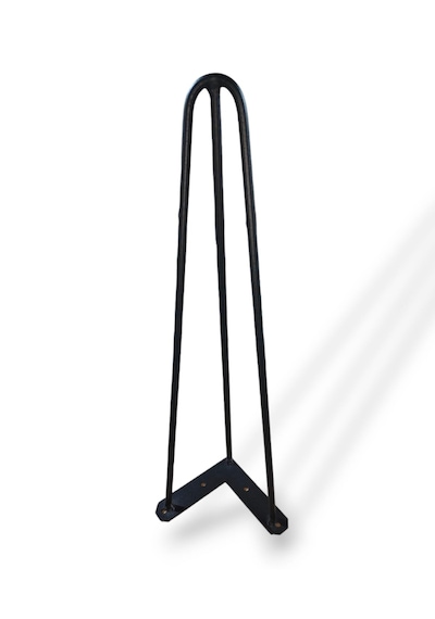 Kafes Ayak 72 Cm 10x1,2 Mm Borulu Siyah