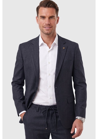 Rizzup Erkek Slim Fit Kırçıllı Koyu Lacivert Takım Elbise İpli Lastikli Pantolon Spor Şık Takım Elbise 2701841 Rizzup Erkek Slim Fit Kırçıllı Koyu Lacivert Takım Elbise İpli Lastikli Pantolon Spor Şık Takım Elbise 2701841