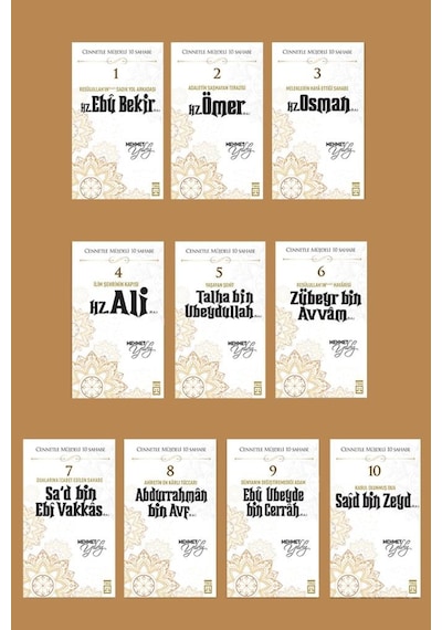 Timaş Cennetle Müjdeli 10 Sahabe Set 10 Kitap