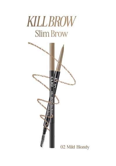 Clıo Kill Brow Slim Brow 02 Mild Blondy