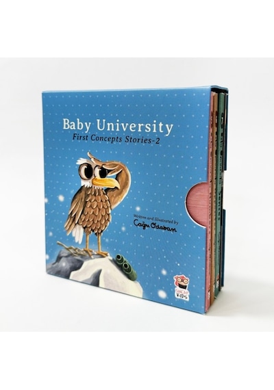 Sincap Kitap Baby University First Concepts Stories 2 4 Book