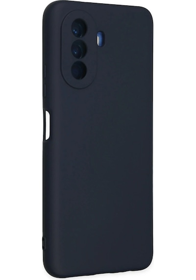 Uray Store Huawei Nova Y70 Kılıf Nano İçi Kadife Silikon - Lacivert