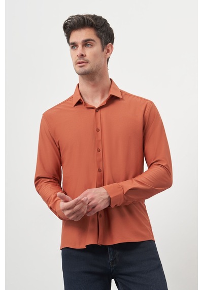 Morven Erkek Kiremit Trend Slim Fit İtalyan Yaka Gömlek 25ms004005460 Kiremit Kiremit Morven Erkek Kiremit Trend Slim Fit İtalyan Yaka Gömlek 25ms004005460 Kiremit Kiremit