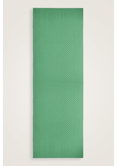 İmannooor Pencere Kafes Mint Yeşili Ramy Jakar Şal 70x210