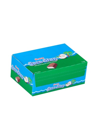Ülker Cocostar Hindistan Cevizli Bar 25 G - Tropik Lezzet 8'li Avantaj Paketi - 8 Adet Tarı