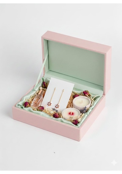 925 Ayar Papatya Silver Taşlı Sallantılı Çiçek Küpe.rose.gold.rodaj Gümüş