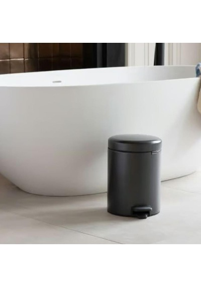 Brabantia Çöp Kutusu 5 Litre Newicon Pedallı Confident Grey 233463 Diğer
