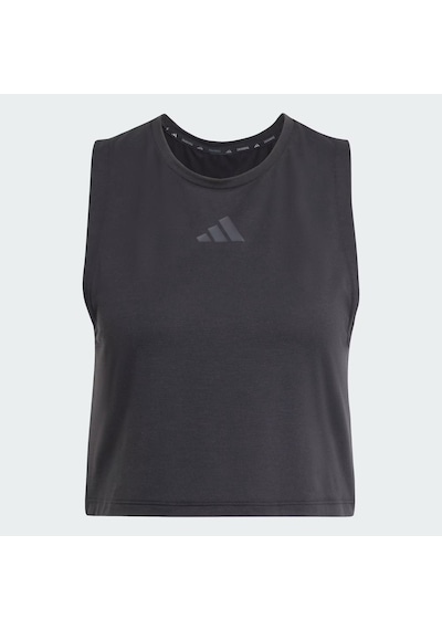 Black Adidas Kadın Günlük Atlet Boxy Tank 3s Jj3501 Siyah