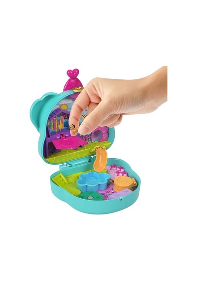 Mattel Polly Pocket Ve Maceraları Micro Oyun Setleri Doggy Bırthday Bash Compact Fry35-hkv03