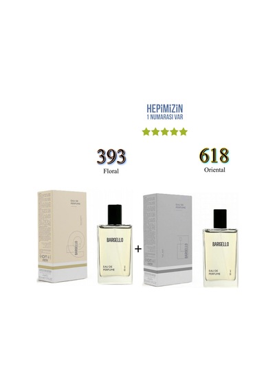 393 + 618 Kadın/erkek Parfüm Edp 50 Ml Floral/oriental - Mnms3936 Baharat