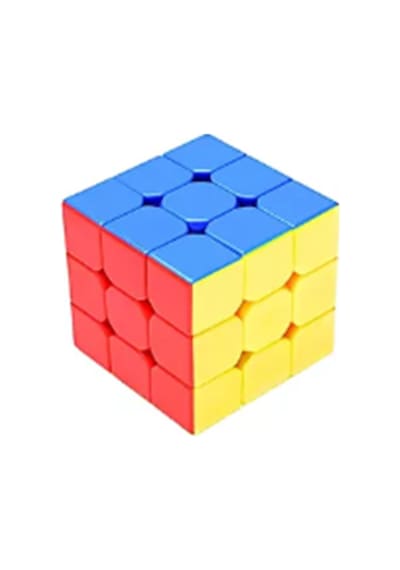 3x3 Profesyonel Neon Renkli Speed Cube Zeka Sabır Küpü