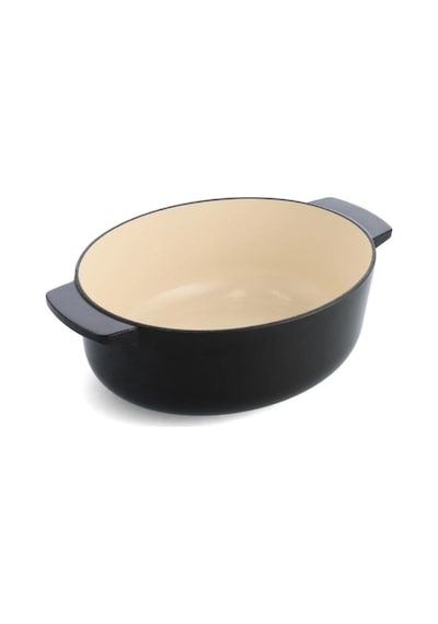 Kitchenaid Cc006064 Oval Döküm Demir Tencere 30 Cm / 5,6 L Onyx S