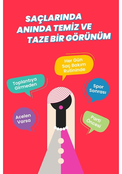 Pumpoo Kuru Şampuan 3 x 200 ML