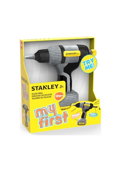 Stanley Jr. - Peluş Matkap Çok Renkli