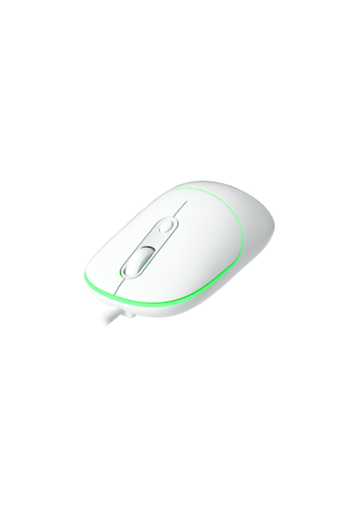 Lecoo MS110 USB Kablolu RGB 2400DPI 4 Tuşlu Sessiz Click Optik Mouse