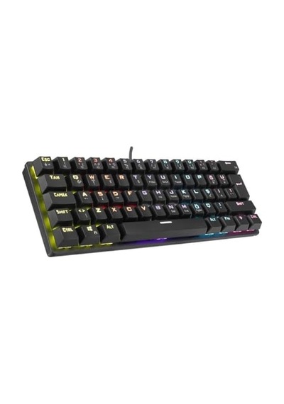 Ally K11 Siyah Rainbow Q Bilek Destekli Red Switch Gaming Oyuncu Klavye