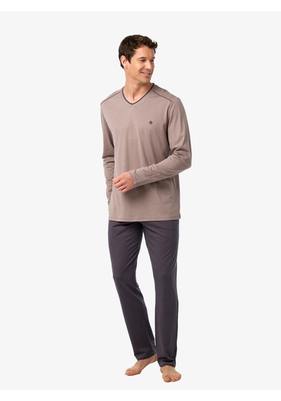Blackspade Erkek Pijama Takımı 40977 - Vizon