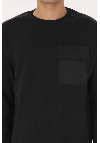 U.s. Polo Assn. Erkek Siyah Sweatshirt 50316401-vr046 Sıyah