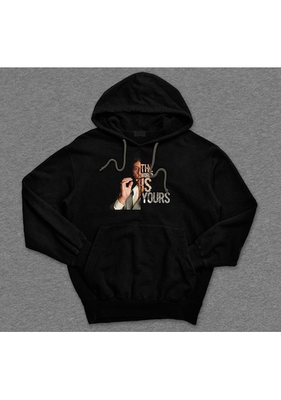 Scarface Yaralı Yüz The World Is Yours Sweatshirt Unisex Kapüşonlu Hoodie 001