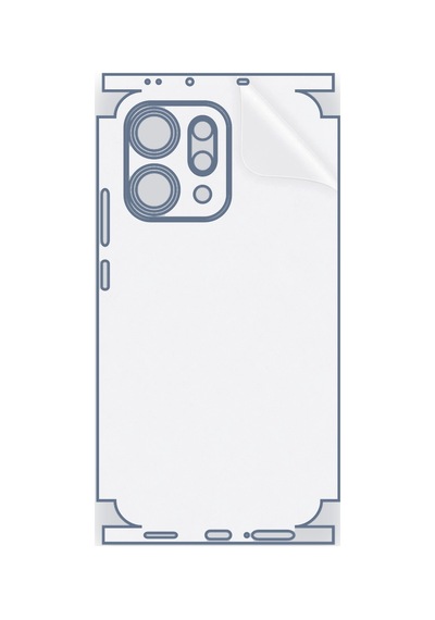 Oppo Reno14 Uyumlu Fullbody Arka Kaplama Hidrojel Koruyucu Film 49996899