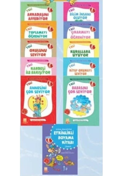 Nesil Öykülerle Sosyal Zeka Eğitimi Tali 3 10 Kitap