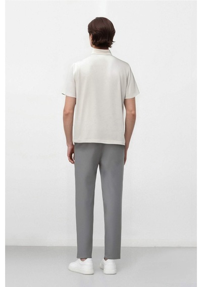 DeFactoFit Slim Fit Dar Kesim Standart Paça Esnek Multifonksiyonel Dokuma Sporcu Pantolon D9247AX25SPGR454