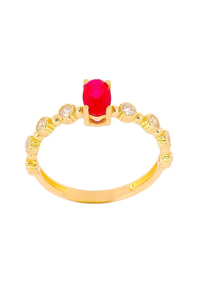 Cigold Taşlı Yüzük 14 Ayar Altın 1.67 Gr Oa-k21501029073