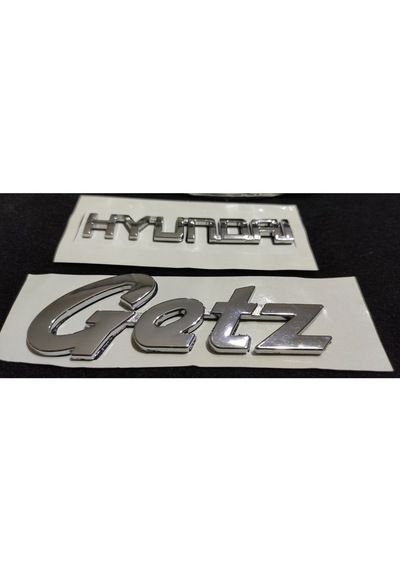 Hyundai Getz Yazı Hyundai Ön Arma 3 Lü Set A Kalite İthal 2003 Sonrası Uyumlu A Kalite