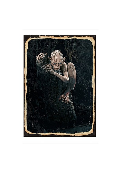 Bedeko Gollum Desenli Mdf Tablo 25 Cm X 35 Cm